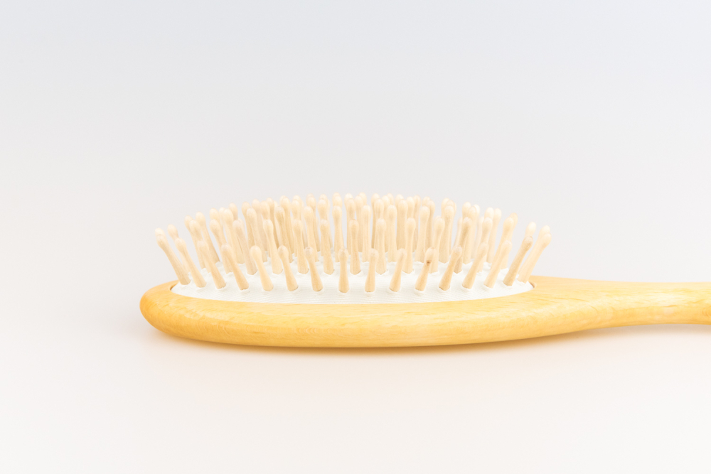 Preview: Haarbürste Holzstifte groß oval